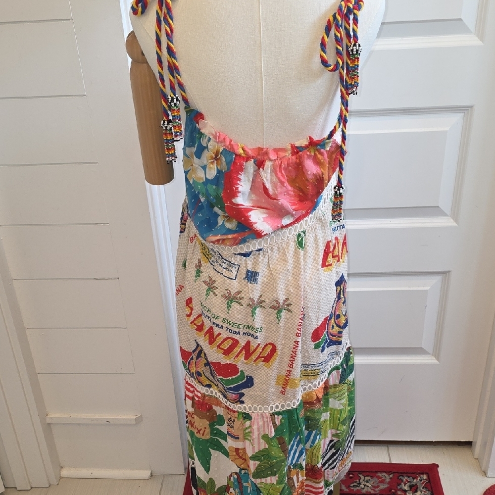 FARM Rio Colorful Patchwork Maxi Dress - Picture 6 of 8